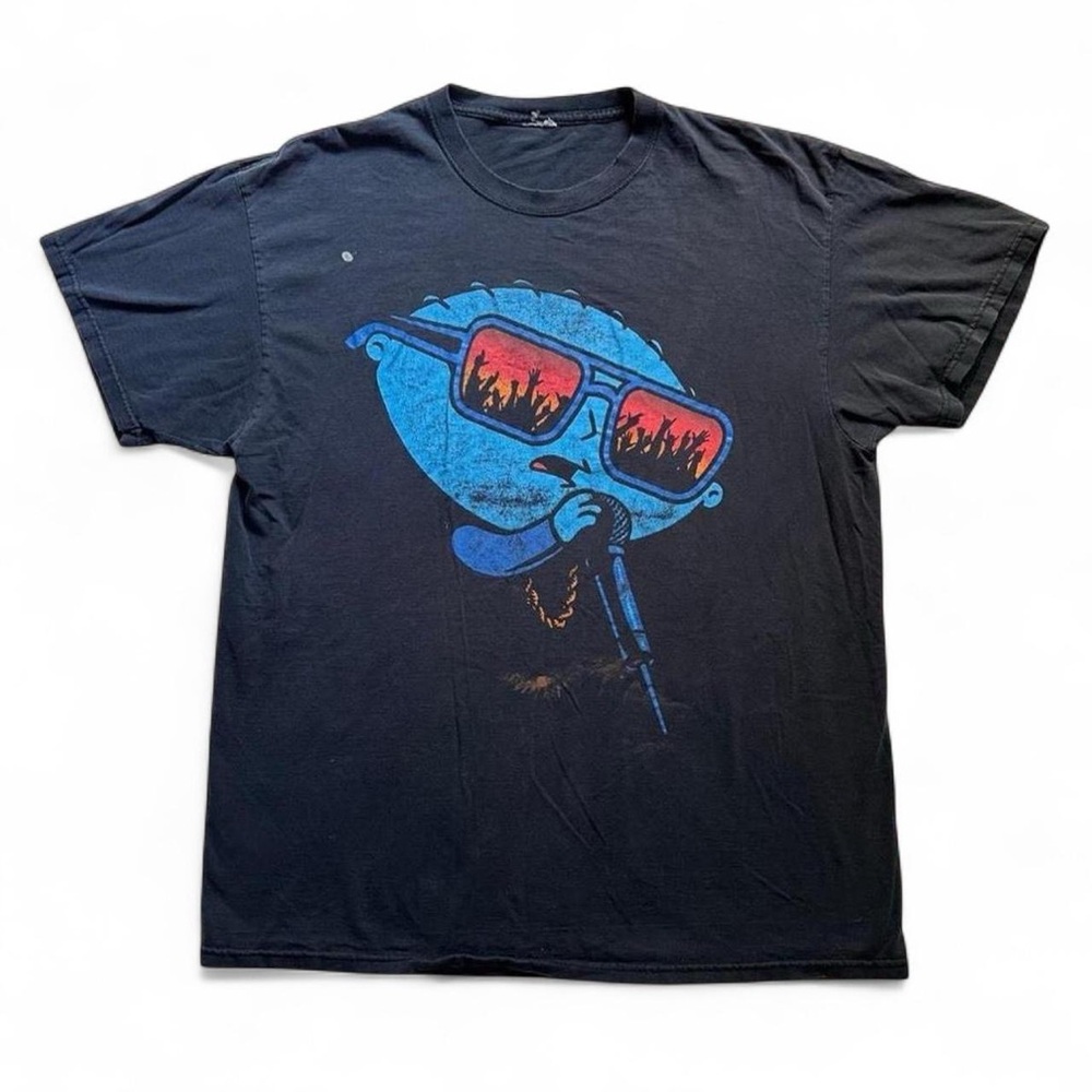 Vintage Black Stewie Griffin Family Guy Graphic Men’s T-Shirt XL
